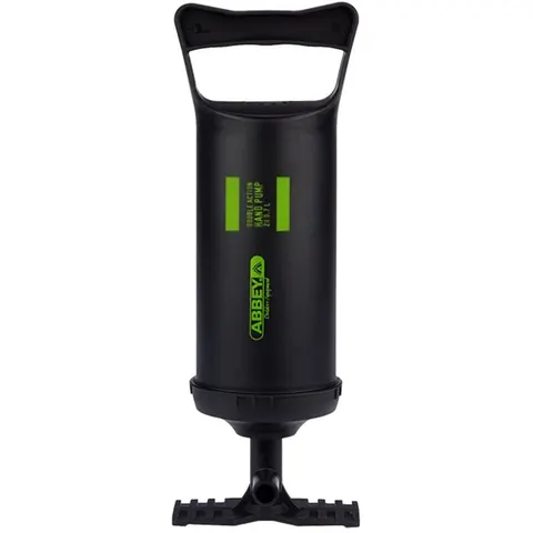 Abbey Camp double-action hand pump, black, view 2