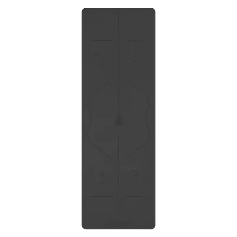 Fitpaddy yoga mat MAT01BL, TPE, 183 × 61 cm, black