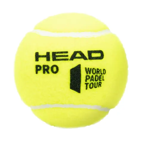 Head Padel Pro Padelbälle 575613, gelb, 3er-Dose, Ansicht 2