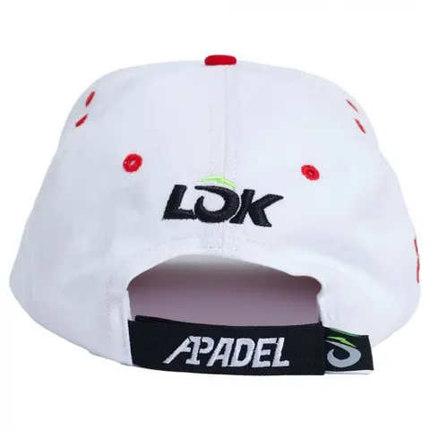 LÕK Ventrer A1 Padel Cap, weiß, Ansicht 2