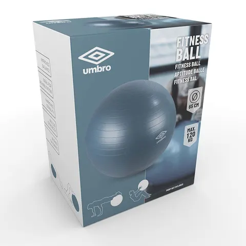 Umbro exercise ball Ø 65 cm, blue, view 2