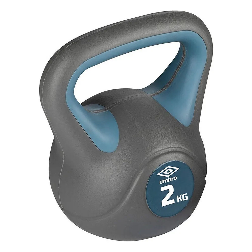 Umbro Kettlebell 2 kg, grau/blau