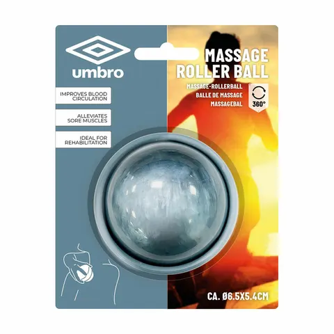 Umbro Massage-Rollerball, blau, Ansicht 2