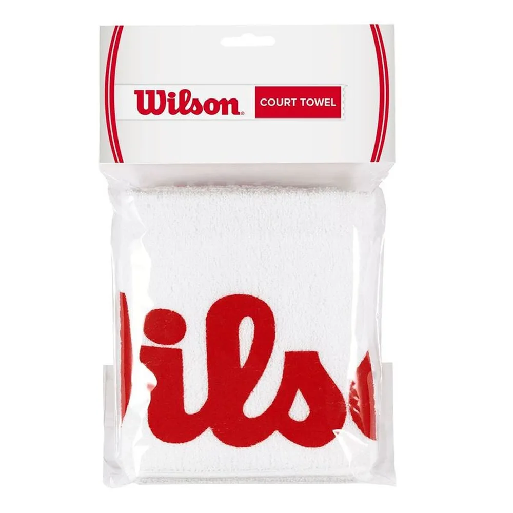 Wilson Court Towel, white, 75 × 50 cm, 100% cotton
